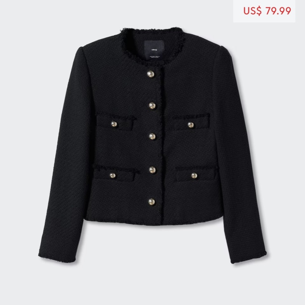 Mango Tweed Lady Jacket
